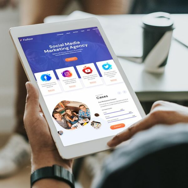 Thiết kế website đẹp, hiện đại