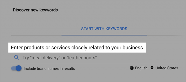 Tìm kiếm ý tưởng từ khóa với Google Keyword Planner - Thiết kế website chuẩn SEO tại Đồng Tháp