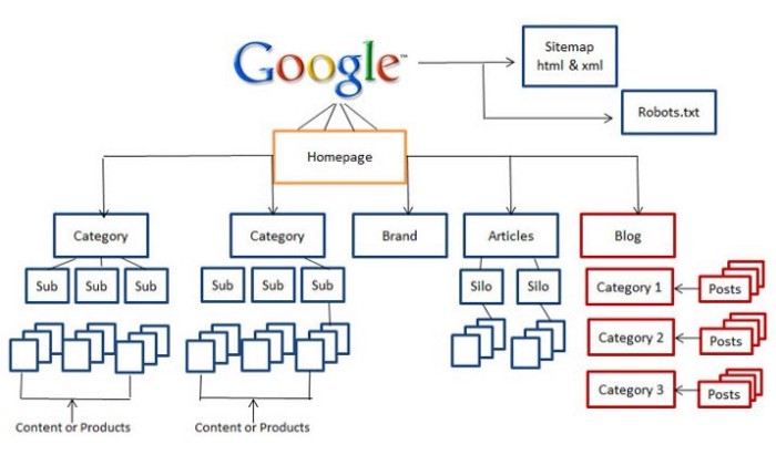 Cách thức tổ chức mô hình Silo cho SEO nhanh hơn và gia tăng tốc độ index - Thiết kế website chuẩn SEO tại Đồng Tháp
